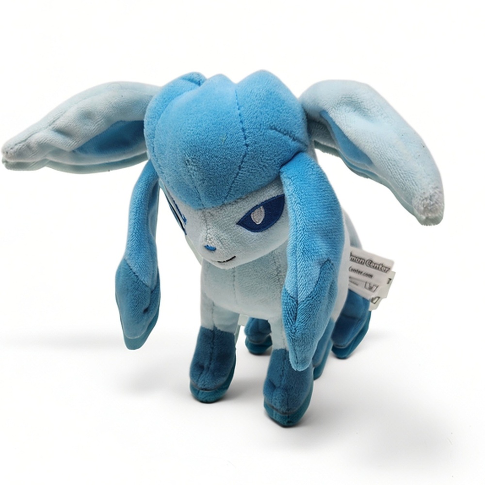 Pokémon Center Glaceon Plush 2017 Nintendo Ice-type Stuffed Toy Anime Kawaii 8in